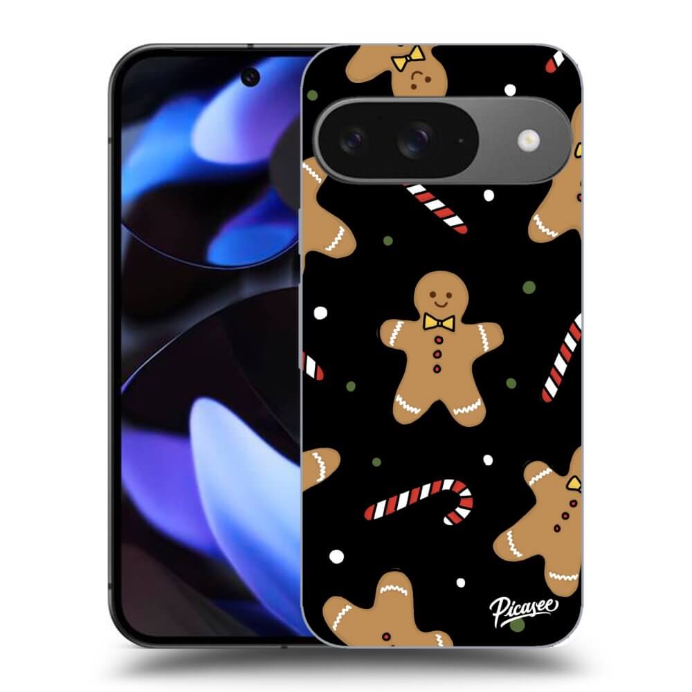 Picasee silikónový čierny obal pre Google Pixel 9 - Gingerbread