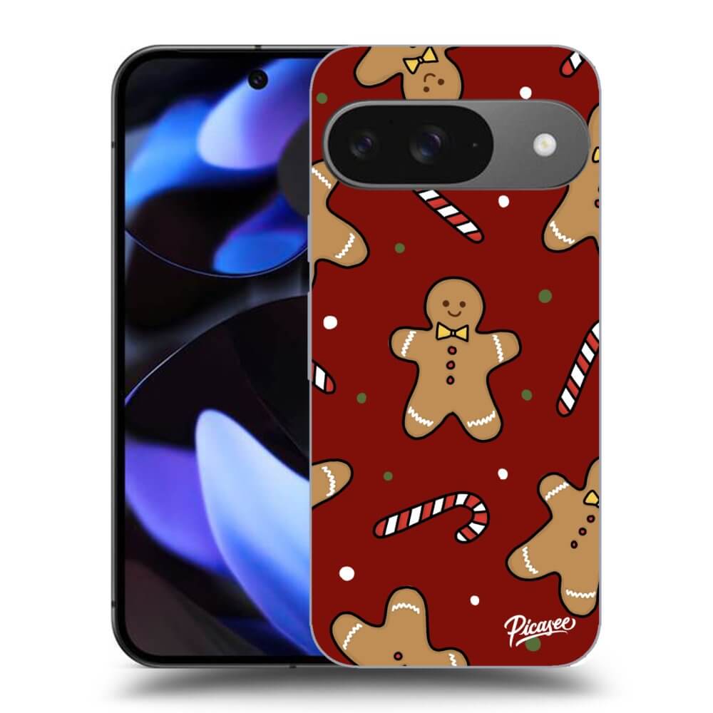 Picasee silikónový čierny obal pre Google Pixel 9 - Gingerbread 2