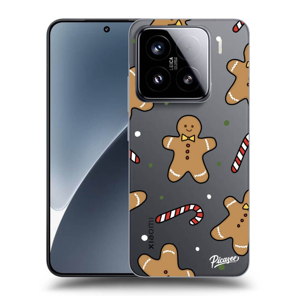 Picasee silikónový prehľadný obal pre Xiaomi 15 - Gingerbread