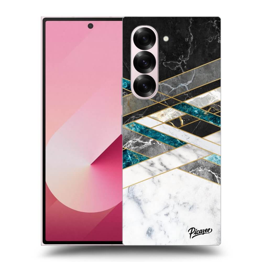 Picasee ULTIMATE CASE pro Samsung Galaxy Z Fold 6 5G - Black & White geometry