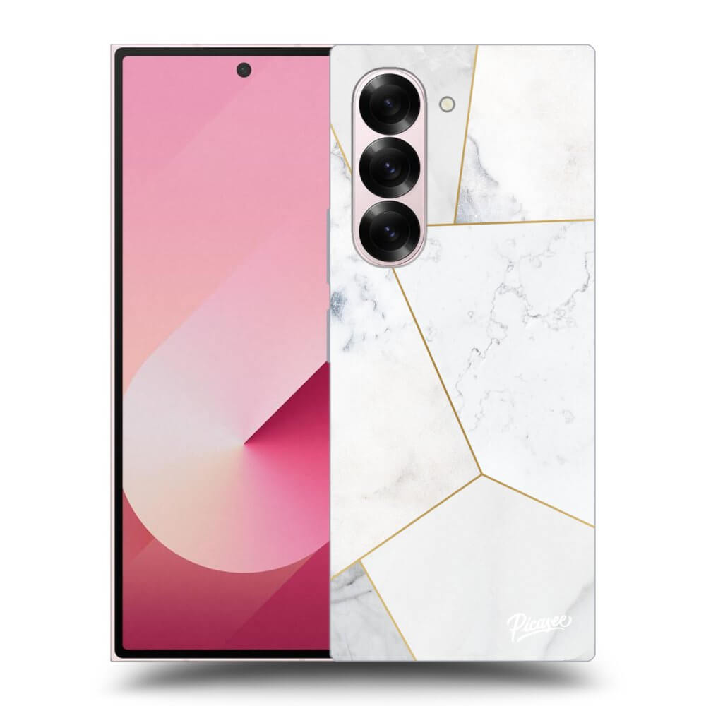 Picasee ULTIMATE CASE pro Samsung Galaxy Z Fold 6 5G - White tile
