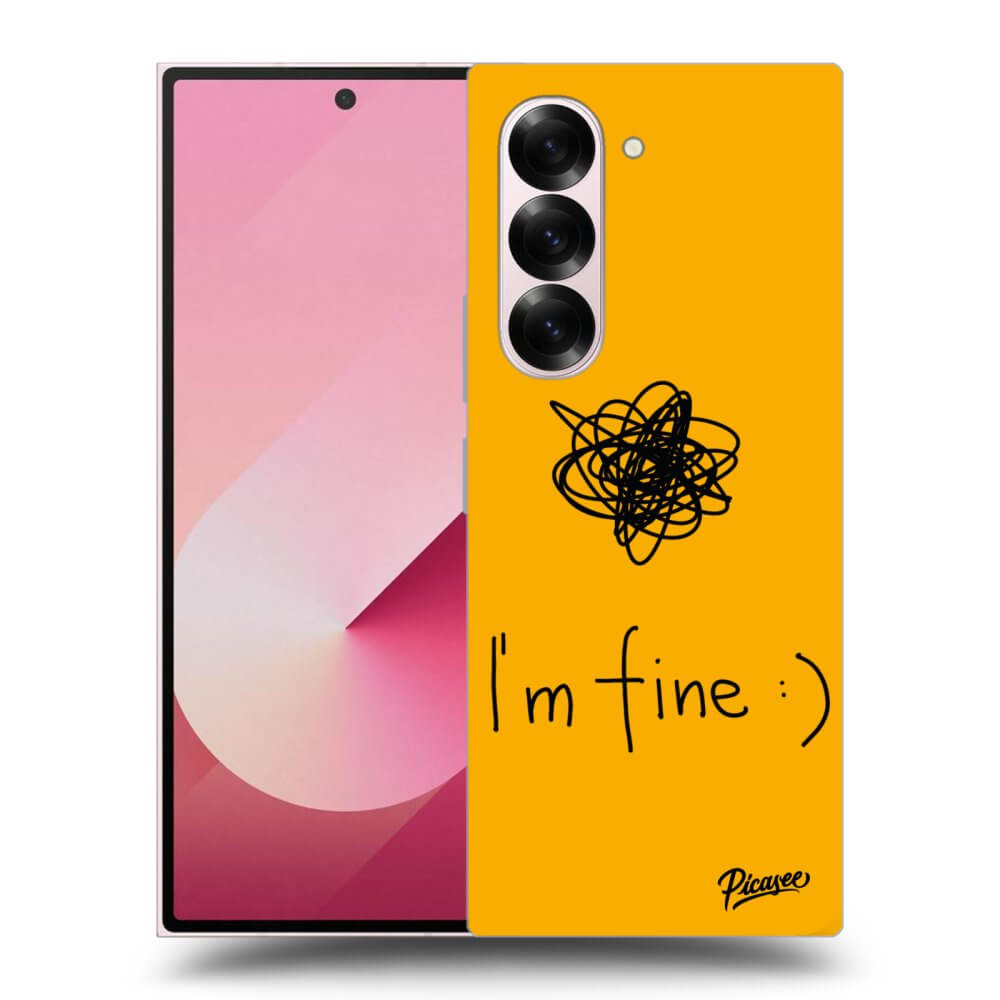 Picasee ULTIMATE CASE pro Samsung Galaxy Z Fold 6 5G - I am fine