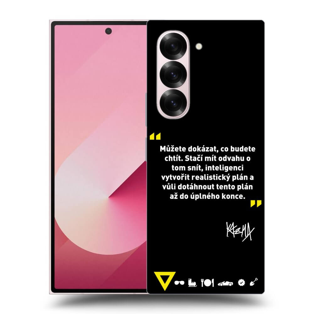 Picasee ULTIMATE CASE pro Samsung Galaxy Z Fold 6 5G - Kazma - MŮŽETE DOKÁZAT, CO BUDETE CHTÍT
