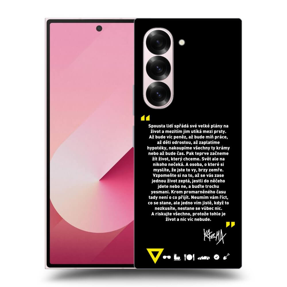 Picasee ULTIMATE CASE pro Samsung Galaxy Z Fold 6 5G - Kazma - BUĎTE TROCHU YESMANI