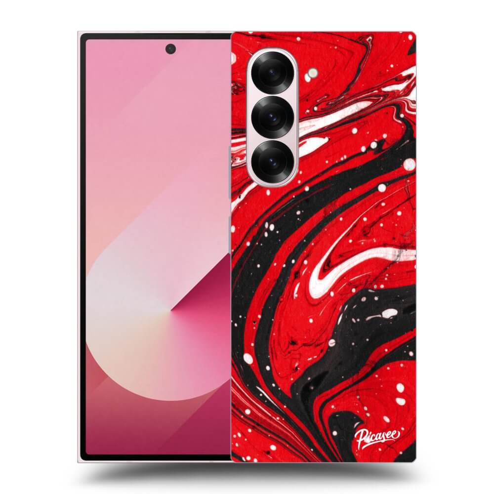 Picasee ULTIMATE CASE pro Samsung Galaxy Z Fold 6 5G - Red black