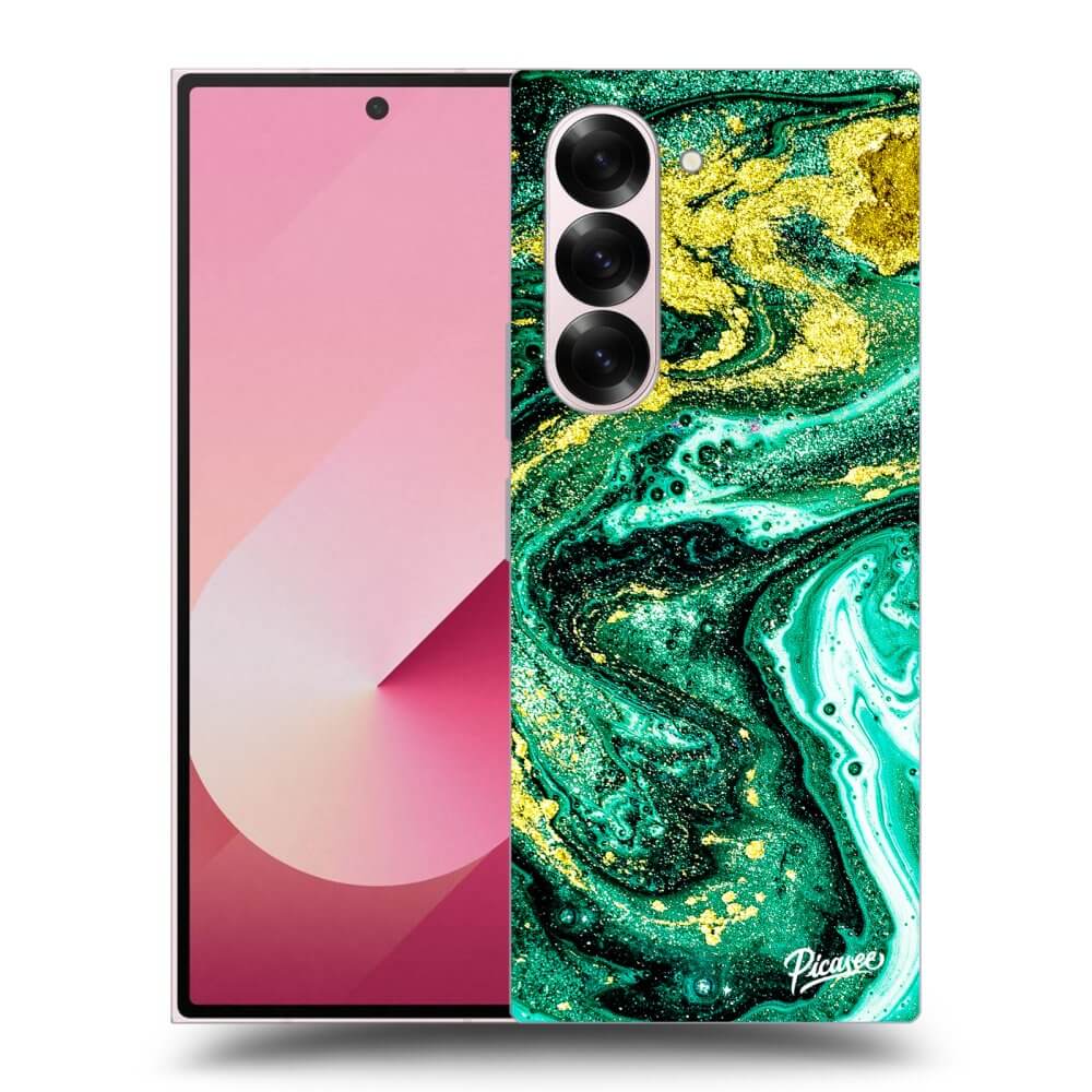 Picasee ULTIMATE CASE pro Samsung Galaxy Z Fold 6 5G - Green Gold