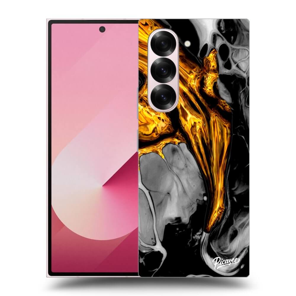 Picasee ULTIMATE CASE pro Samsung Galaxy Z Fold 6 5G - Black Gold