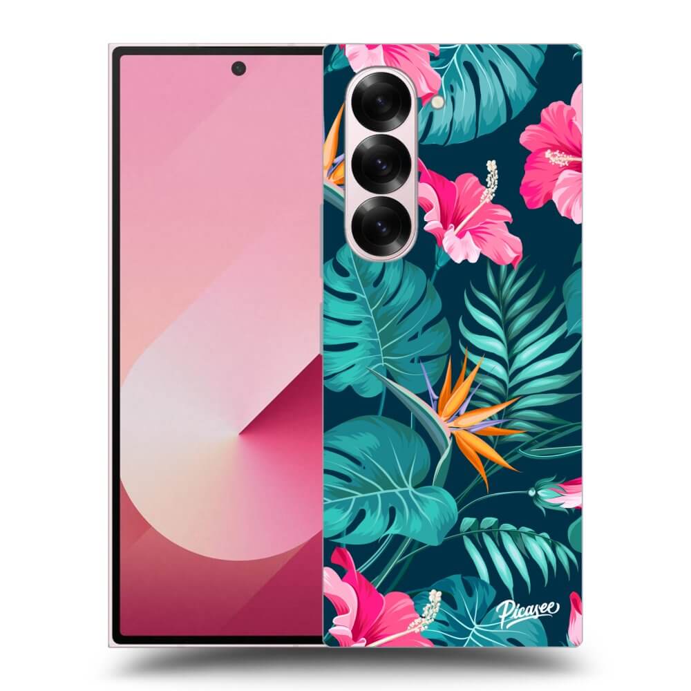 Picasee ULTIMATE CASE pro Samsung Galaxy Z Fold 6 5G - Pink Monstera