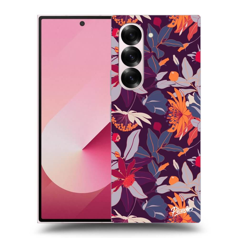 Picasee ULTIMATE CASE pro Samsung Galaxy Z Fold 6 5G - Purple Leaf