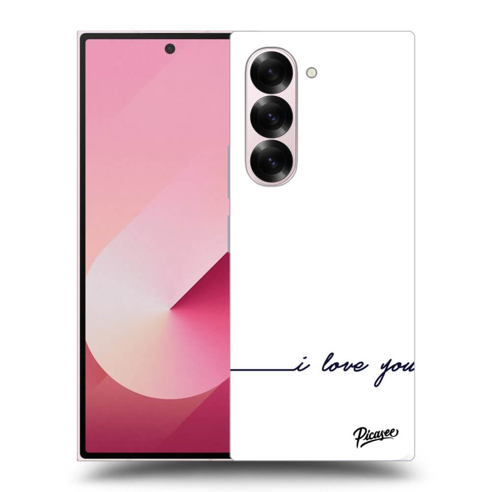 Picasee ULTIMATE CASE pro Samsung Galaxy Z Fold 6 5G - Milujem ťa
