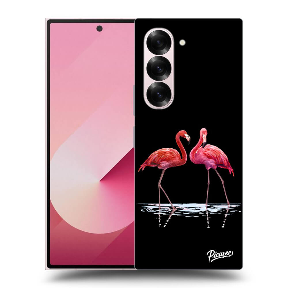 Picasee ULTIMATE CASE pro Samsung Galaxy Z Fold 6 5G - Flamingos pár