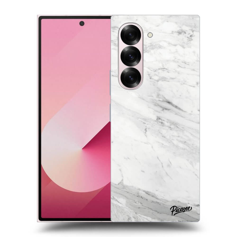 Picasee ULTIMATE CASE pro Samsung Galaxy Z Fold 6 5G - White marble
