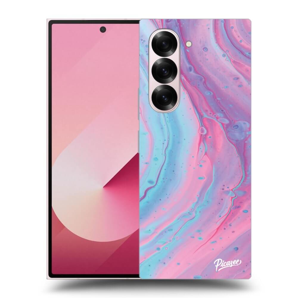 Picasee ULTIMATE CASE pro Samsung Galaxy Z Fold 6 5G - Pink liquid
