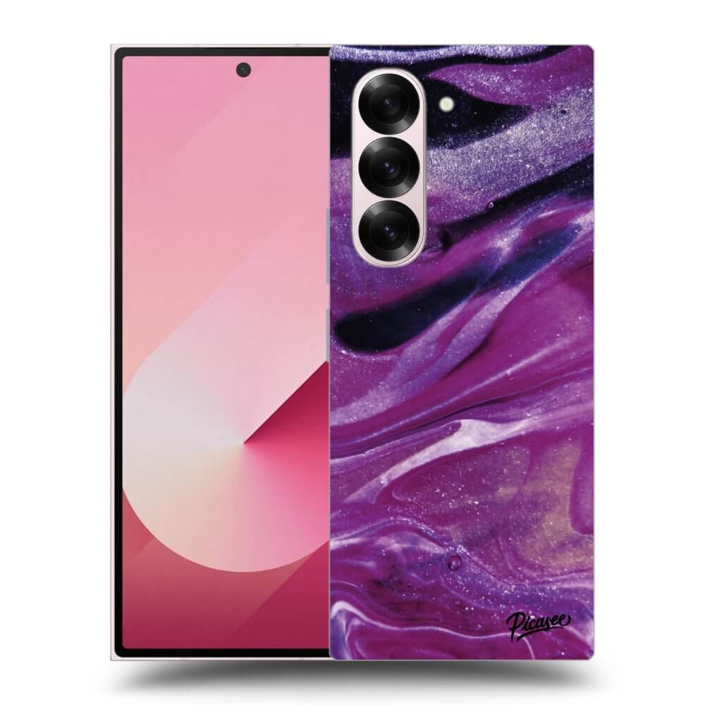 Picasee ULTIMATE CASE pro Samsung Galaxy Z Fold 6 5G - Purple glitter