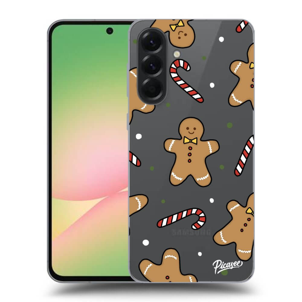 Picasee silikónový prehľadný obal pre Samsung Galaxy A36 5G - Gingerbread