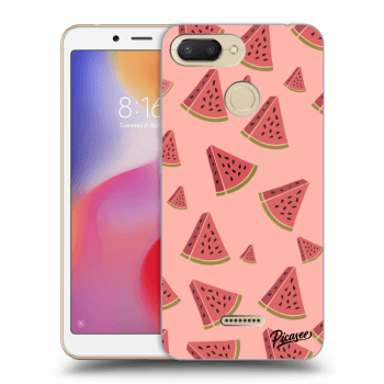 Picasee silikónový prehľadný obal pre Xiaomi Redmi 6 - Watermelon