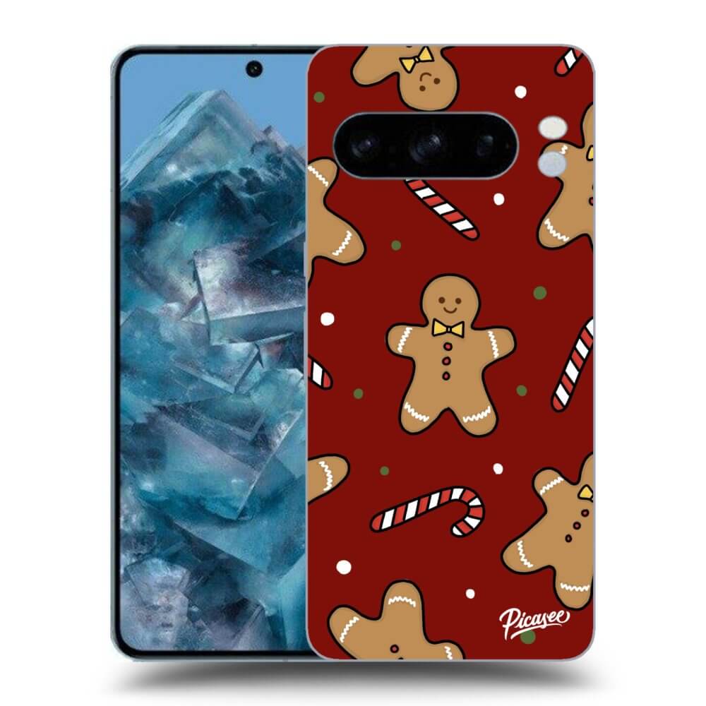Picasee silikónový čierny obal pre Google Pixel 9 Pro - Gingerbread 2