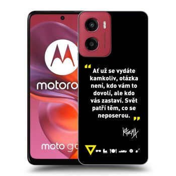 Obal pre Motorola Moto G05 - Kazma - SVĚT PATŘÍ TĚM, CO SE NEPOSEROU