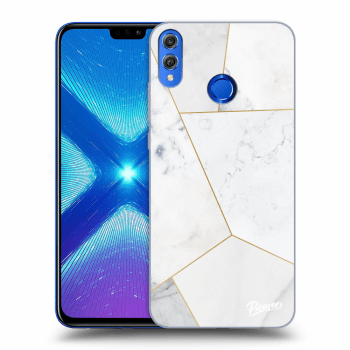 Obal pre Honor 8X - White tile