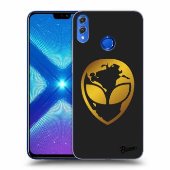 Obal pre Honor 8X - EARTH - Gold Alien 3.0