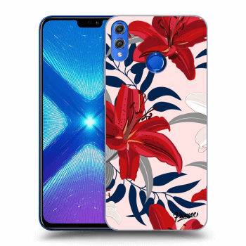 Obal pre Honor 8X - Red Lily