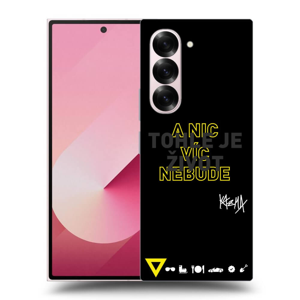 Picasee ULTIMATE CASE pro Samsung Galaxy Z Fold5 5G - Kazma - TOHLE JE ŽIVOT A NIC VÍC NEBUDE