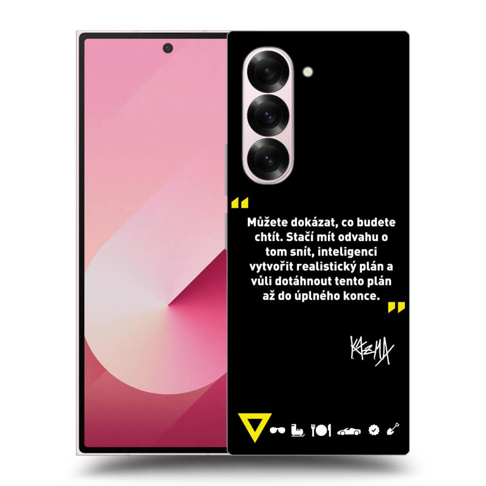 Picasee ULTIMATE CASE pro Samsung Galaxy Z Fold5 5G - Kazma - MŮŽETE DOKÁZAT, CO BUDETE CHTÍT