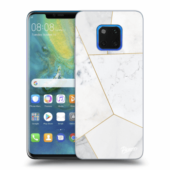 Obal pre Huawei Mate 20 Pro - White tile