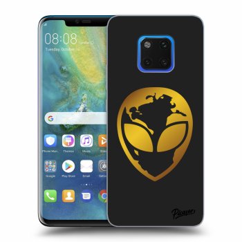 Obal pre Huawei Mate 20 Pro - EARTH - Gold Alien 3.0