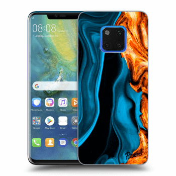 Obal pre Huawei Mate 20 Pro - Gold blue