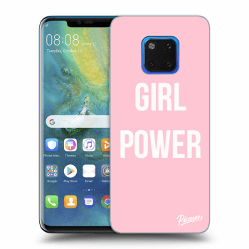Picasee silikónový čierny obal pre Huawei Mate 20 Pro - Girl power