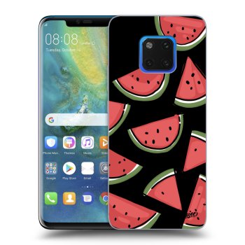 Picasee silikónový čierny obal pre Huawei Mate 20 Pro - Melone