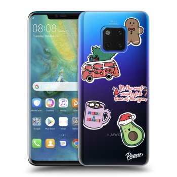 Obal pre Huawei Mate 20 Pro - Christmas Stickers