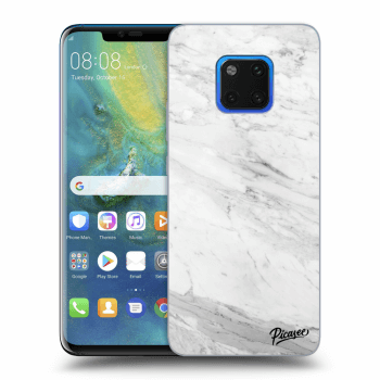 Obal pre Huawei Mate 20 Pro - White marble