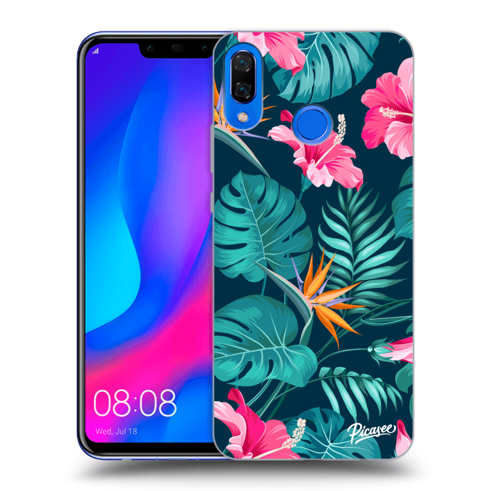 Picasee ULTIMATE CASE pro Huawei Nova 3 - Pink Monstera