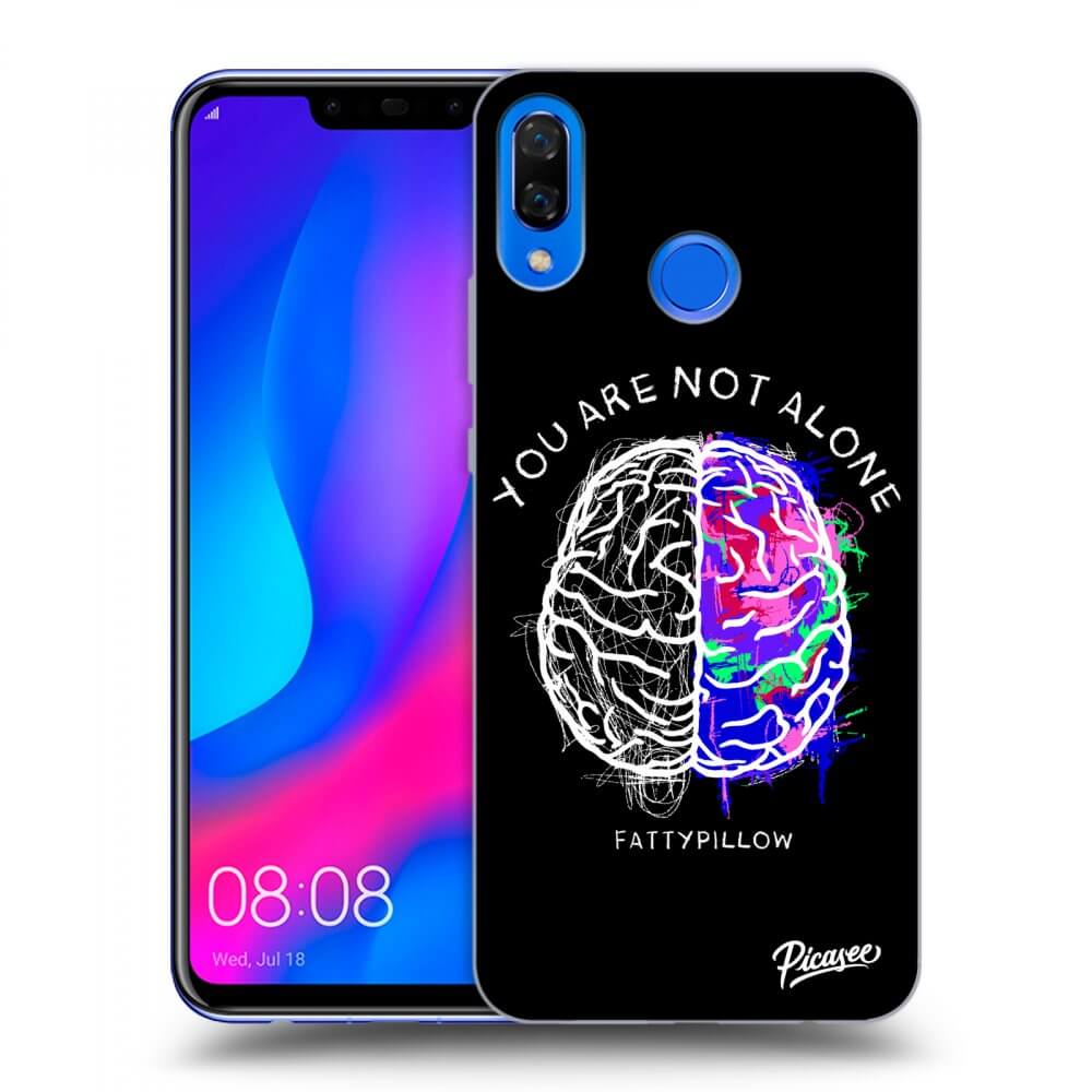 Picasee ULTIMATE CASE pro Huawei Nova 3 - Brain - White