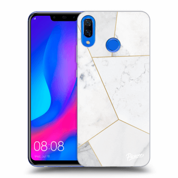 Obal pre Huawei Nova 3 - White tile