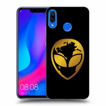 Obal pre Huawei Nova 3 - EARTH - Gold Alien 3.0