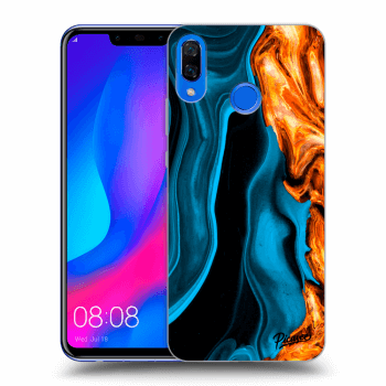 Picasee ULTIMATE CASE pro Huawei Nova 3 - Gold blue