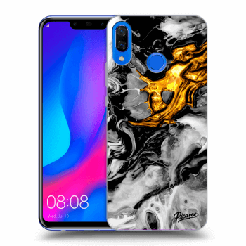 Obal pre Huawei Nova 3 - Black Gold 2