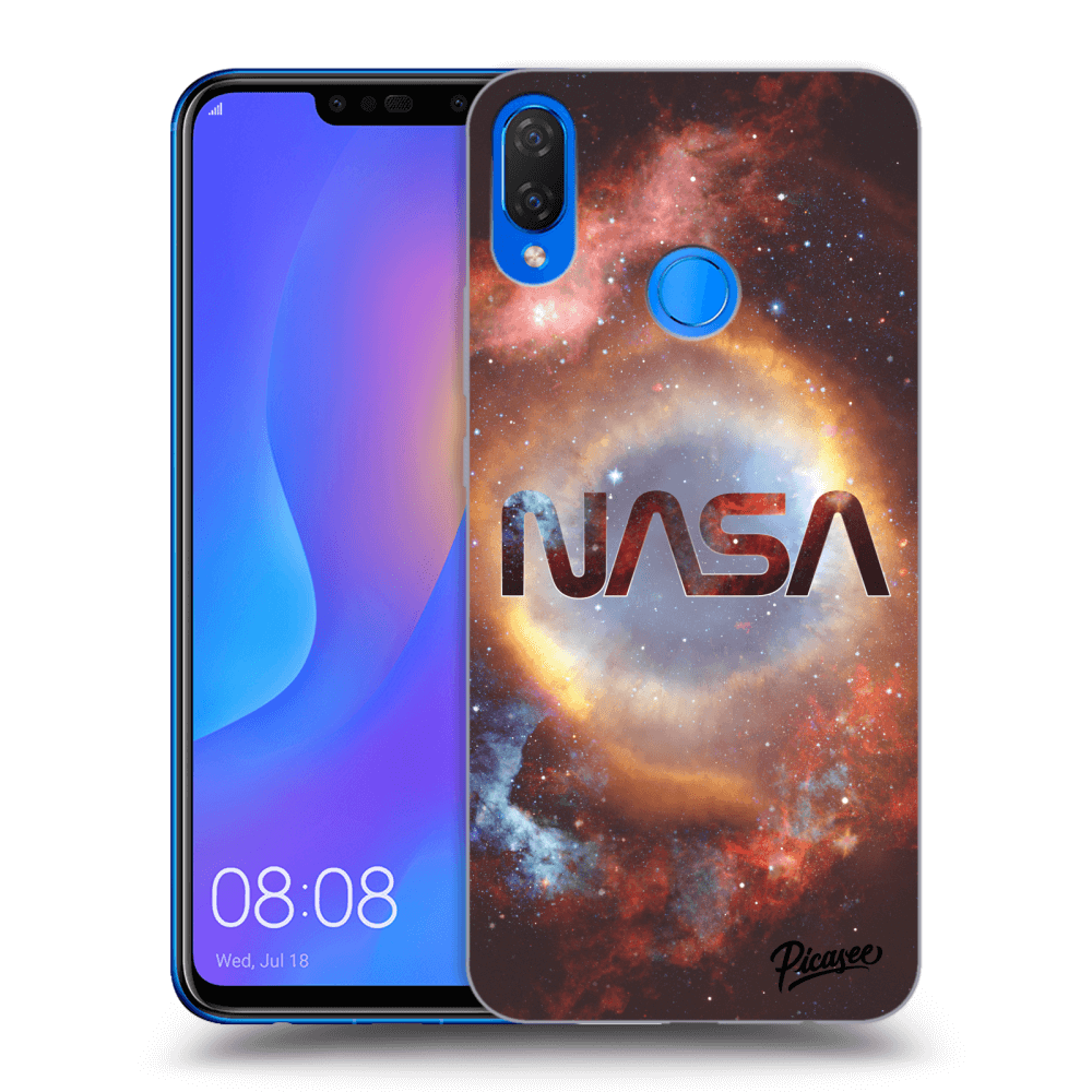 Picasee silikónový čierny obal pre Huawei Nova 3i - Nebula