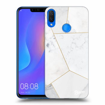 Obal pre Huawei Nova 3i - White tile