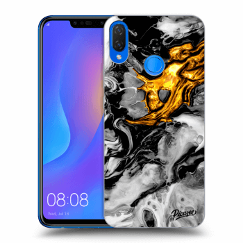 Obal pre Huawei Nova 3i - Black Gold 2