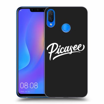 Picasee silikónový čierny obal pre Huawei Nova 3i - Picasee - White
