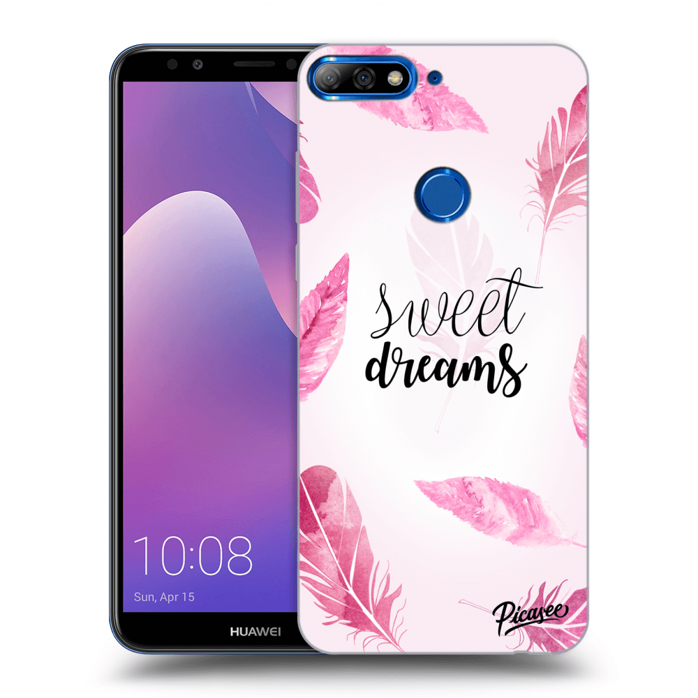 Picasee silikónový prehľadný obal pre Huawei Y7 Prime (2018) - Sweet dreams