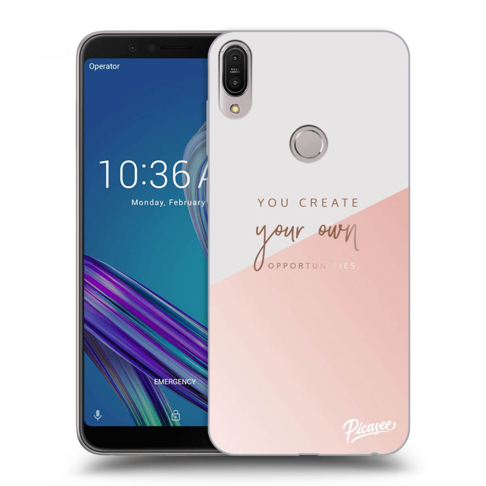 Picasee silikónový prehľadný obal pre Asus ZenFone Max Pro (M1) ZB602KL - You create your own opportunities
