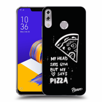 Picasee silikónový prehľadný obal pre Asus ZenFone 5 ZE620KL - Pizza