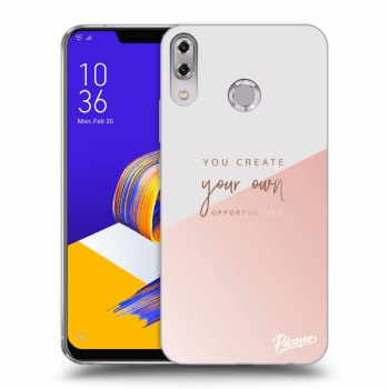 Picasee silikónový prehľadný obal pre Asus ZenFone 5 ZE620KL - You create your own opportunities
