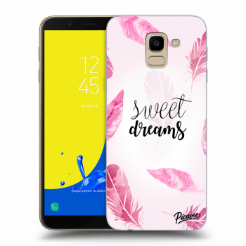 Picasee silikónový prehľadný obal pre Samsung Galaxy J6 J600F - Sweet dreams