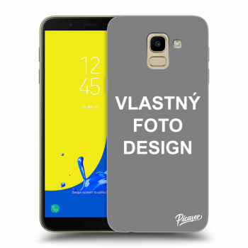 Picasee silikónový prehľadný obal pre Samsung Galaxy J6 J600F - Vlastný fotka/motiv